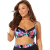 Swimsuits For All Women’s Plus Size Captain Underwire Bikini Top