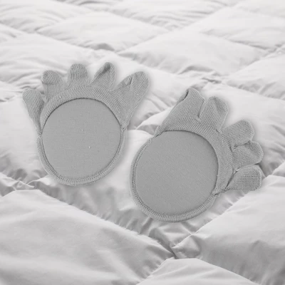 Unique Bargains Women's Cotton Breathable Split Toe Compression Socks Non-Slip 6 Pairs - Image 2