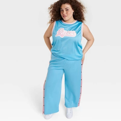 Pride Adult PH By The PHLUID Project Queer Basketball Jersey Tank Top - Blue - Image 5