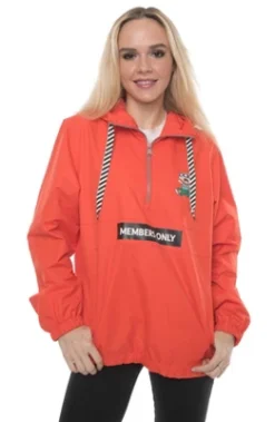 Members Only Women's Nickelodeon Collab Popover Oversized Jacket