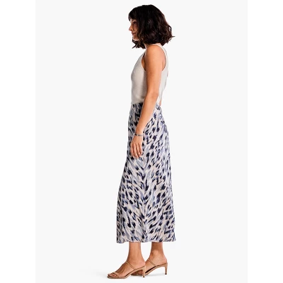 NIC + ZOE Misty Ikat Slip Skirt - Image 2