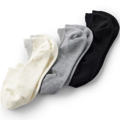 Lands' End Women's No Show Socks 3 Pack - Image 3