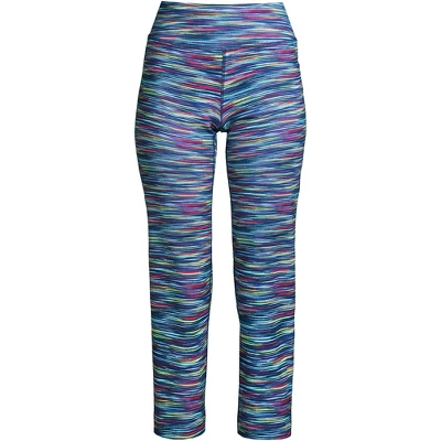 Lands' End Lands' End Women's Tall Active Crop Yoga Pants - Image 11