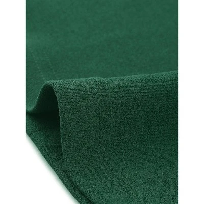 Allegra K Women's Vintage Work Dress Short Sleeve Mermaid Bodycon Dresses - Image 4