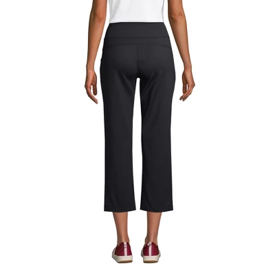 Lands' End Lands' End Women's Tall Active Crop Yoga Pants