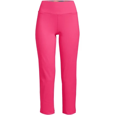 Lands' End Lands' End Women's Tall Active Crop Yoga Pants - Image 10