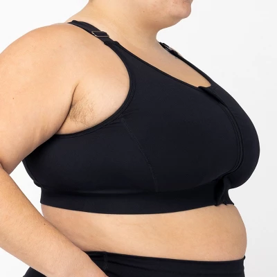 Superfit Hero Women's Plus Size Zip Front Sports Bra - Image 2