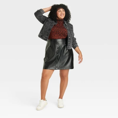 Women's Long Sleeve Turtleneck T-Shirt - Ava & Viv™ - Image 2