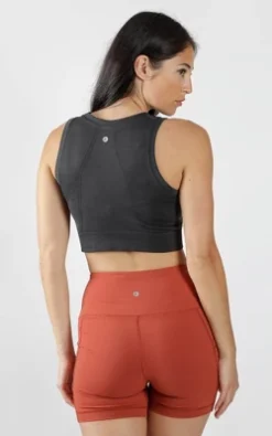 90 Degree By Reflex - Ribbed Long Line Bra