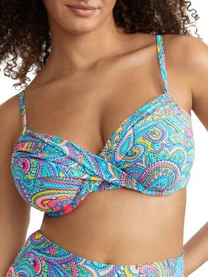 Sunsets Women's Paisley Pop Crossroads Underwire Bikini Top - 52D-PAIPO - Image 2