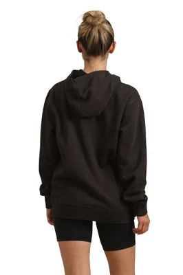 Members Only Women's Solid Colorblock Pullover Oversized Hooded Sweatshirt - Image 2
