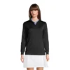 Lands' End Lands' End School Uniform Women's Quarter Zip Pullover