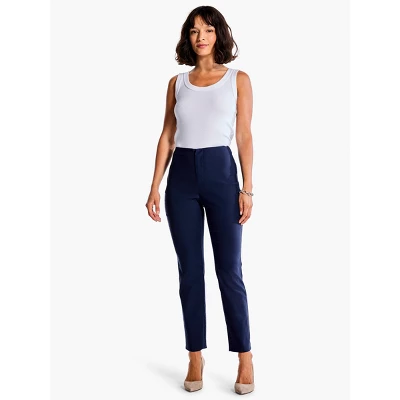 NIC + ZOE 26" Polished Wonderstretch Straight Ankle Pant - Image 4