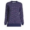 Lands' End Lands' End Women's Tall Serious Sweats Crewneck Long Sleeve Sweatshirt Tunic