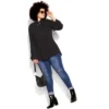 Women's Plus Size Forbidden Top - Black | CITY CHIC