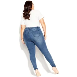 Women's Plus Size Harley Strut It Out Jean - Light Wash | CITY CHIC