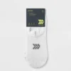 Women's 4pk Lightweight Front Tab Liner Athletic Socks - All In Motion™ White/Heather Gray/Black 4-10