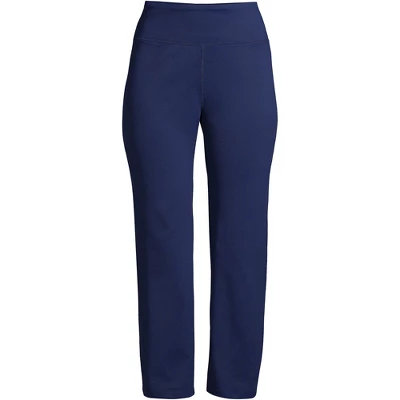 Lands' End Lands' End Women's Tall Active Crop Yoga Pants - Image 4