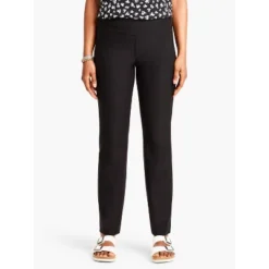 NIC+ZOE Wonderstretch Pocket Pant Black Onyx 10P