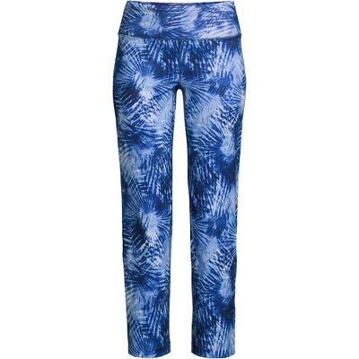 Lands' End Lands' End Women's Tall Active Crop Yoga Pants - Image 7