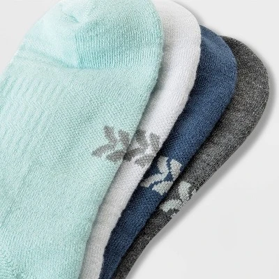 Women's Cushioned 4pk No Show Athletic Socks - All In Motion™ 4-10 - Image 2