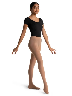Capezio Women's Ultra Soft Low Rise Transition Tight - Image 3