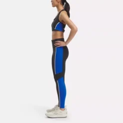 Reebok Lux High-Rise Colorblock Leggings