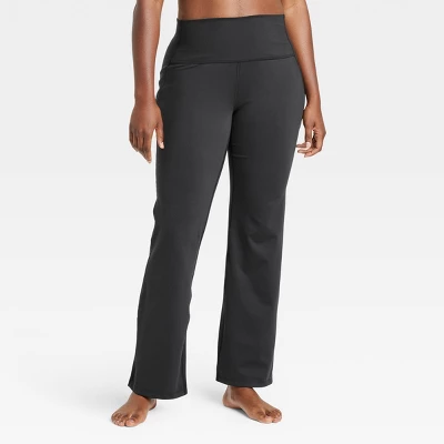 Women's Brushed Sculpt Curvy Pocket Straight Leg Pants 31.5" - All In Motion™ - Image 2