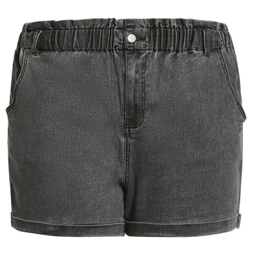 Women's Plus Size Hannah Short - Black | SOCIETIE+ - Image 2