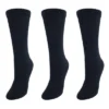 CTM Women's Cushioned Diabetic Crew Socks (3 Pair Pack)