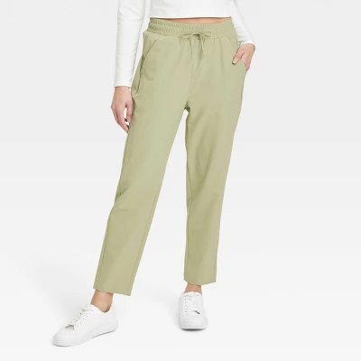 Women's Stretch Woven Taper Pants - All In Motion™ - Image 9