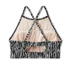 Women's Post Mastectomy High Neck Bikini Top - Kona Sol™ Black