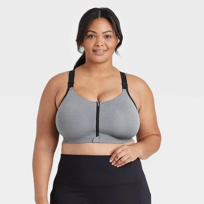 Women's High Support Zip-Front Sports Bra - All In Motion™ - Image 7