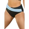Swimsuits For All Women’s Plus Size Hollywood Colorblock Wrap Bikini Bottom