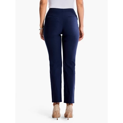 NIC + ZOE 26" Polished Wonderstretch Straight Ankle Pant - Image 3