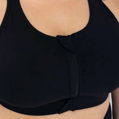 Superfit Hero Women's Plus Size Zip Front Sports Bra - Image 4