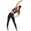 Leonisa High-Tech Active Legging With Compression Panels -