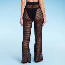 Women's Crochet Cover Up Pants - Shade & Shore™
