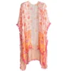 Shiraleah Pink And Orange Floral Cover Up