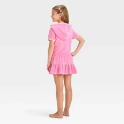 Girls' Solid Terry Cover Up Dress - Cat & Jack™