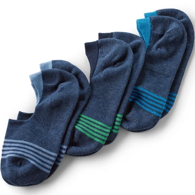 Lands' End Women's No Show Socks 3 Pack