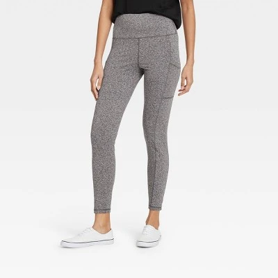 Women's High Waisted Stash Pocket Leggings - A New Day™ - Image 3