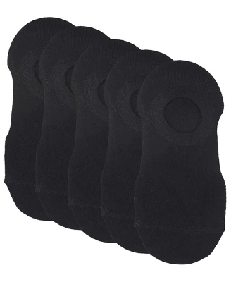 French Connection Women's High Cut Black Liner Socks - 5 Pack - Image 3