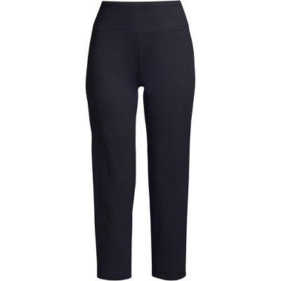 Lands' End Lands' End Women's Tall Active Crop Yoga Pants - Image 3