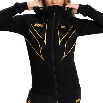 Venum Women's UFC Fight Night 2.0 Replica Full Zip Hoodie - Champion - Image 3