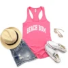 Simply Sage Market Women's Varsity Beach Bum Racerback Tank