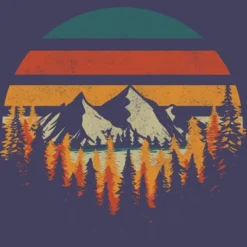 Women's Design By Humans Deeply Wild By Orangedan Racerback Tank Top