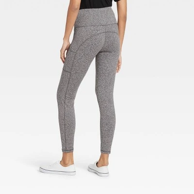 Women's High Waisted Stash Pocket Leggings - A New Day™