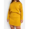Rebdolls Women's Posey Knit Mini A Line Skirt