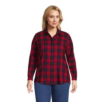 Lands' End Women's Flannel Shirt - Image 13